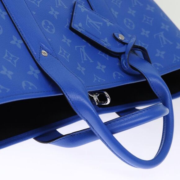 Pre Loved louis vuitton Women Blue Tote Bags - Picture 6 of 8